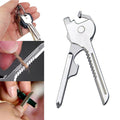 6-in-1-Keyring Multitool Mini-Multitool Keychain Pocket Stainless Steel Foldable Swiss Tech Easy Bottle Opener Keychain | Kalsten